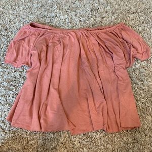 Off the Shoulder Flowey Top